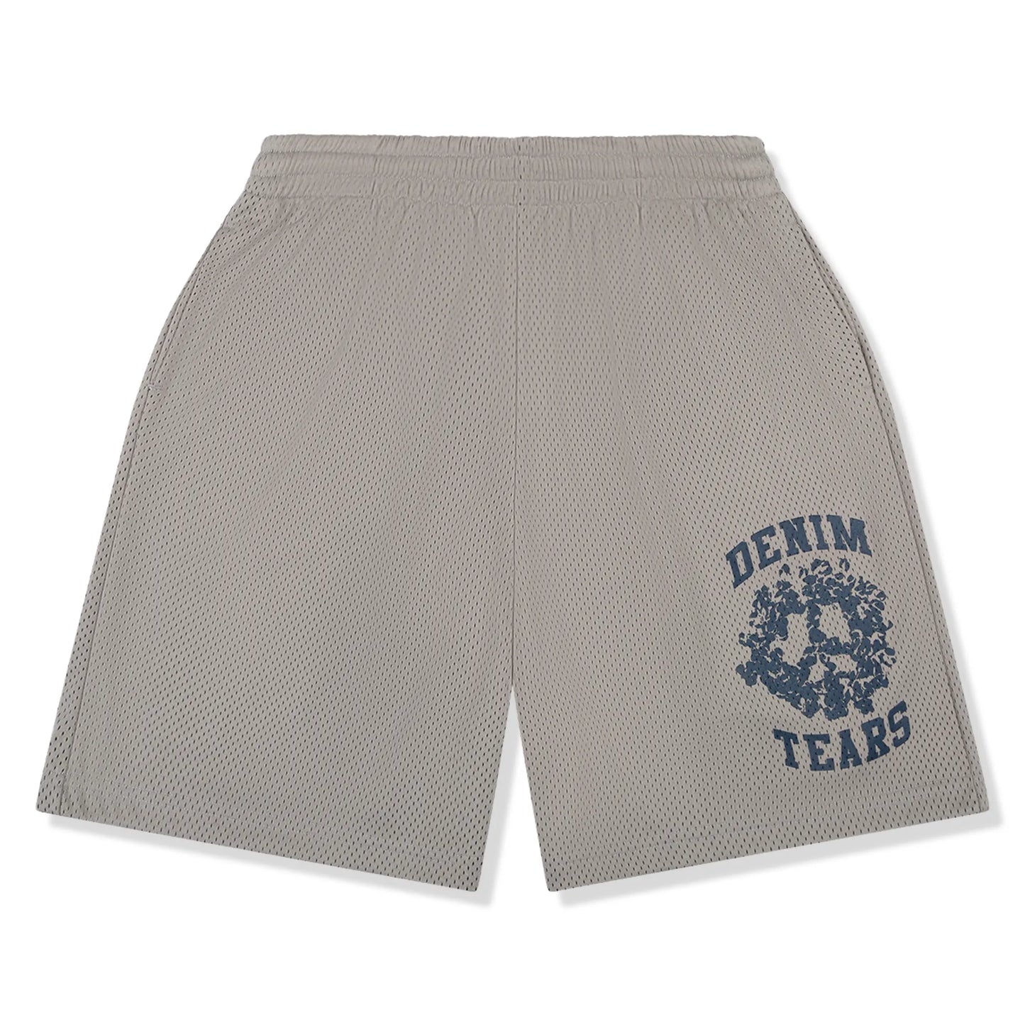 Denim Tears University Grey Mesh Shorts