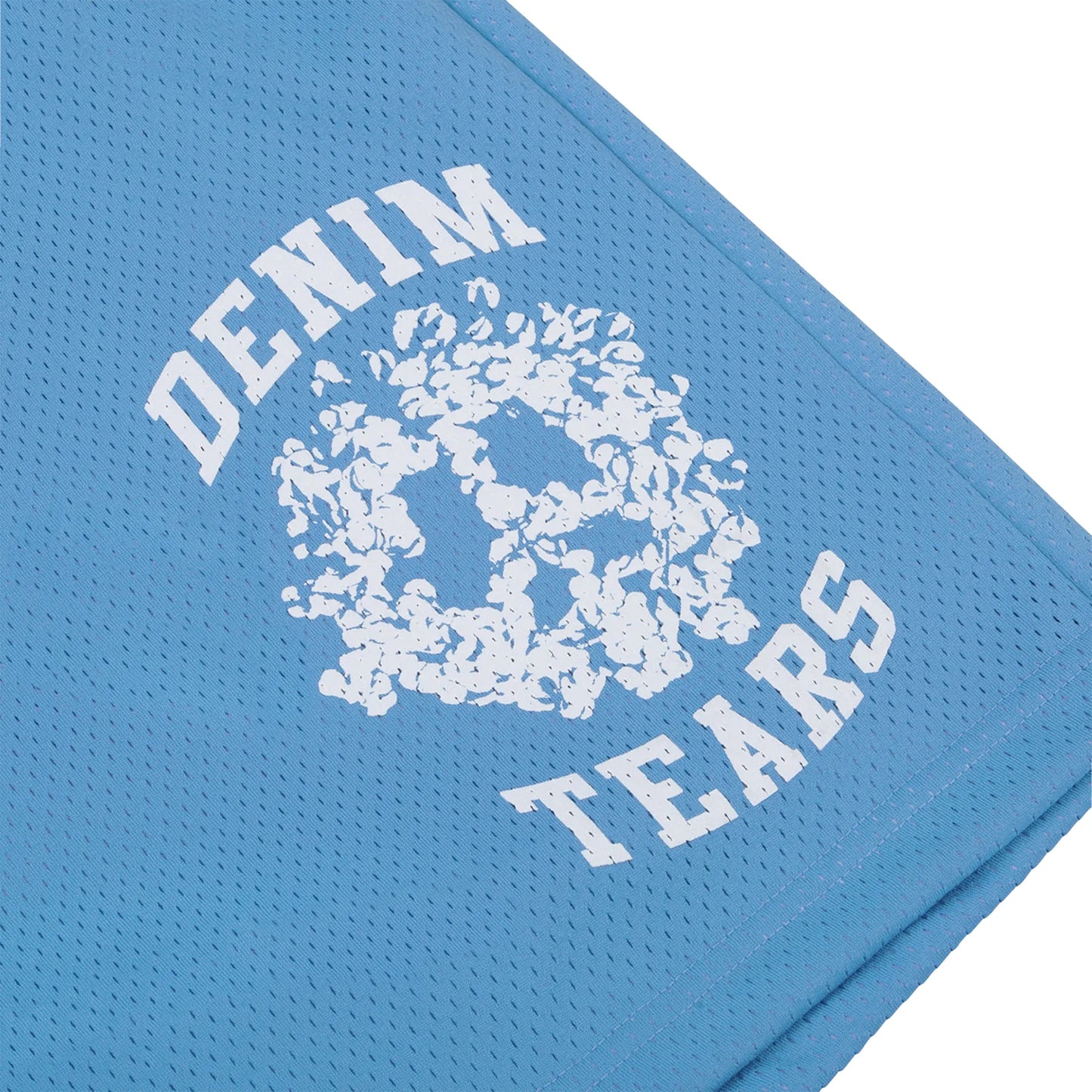 Denim Tears University Light Blue Mesh Shorts