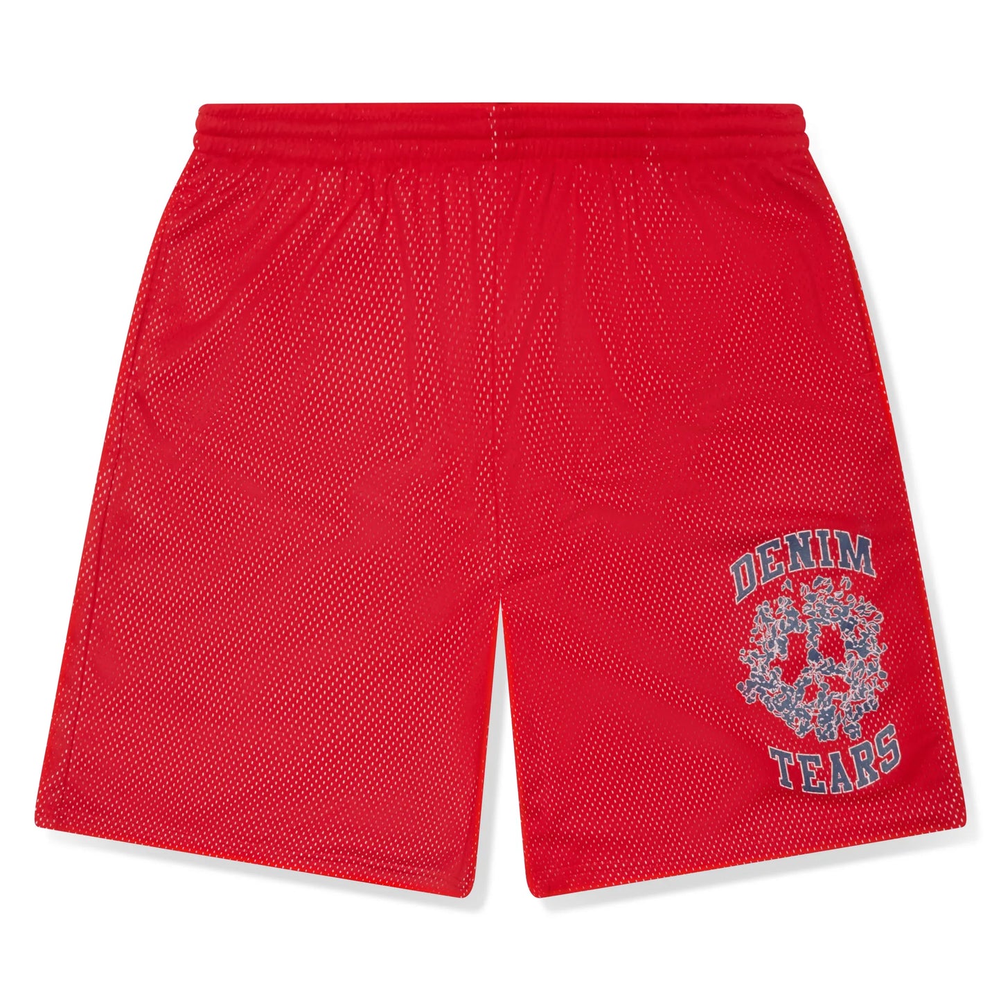 Denim Tears University Red Mesh Shorts