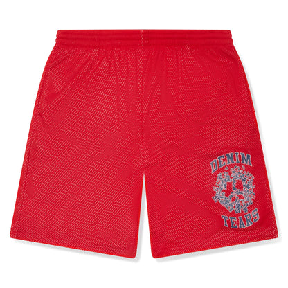 Denim Tears University Red Mesh Shorts