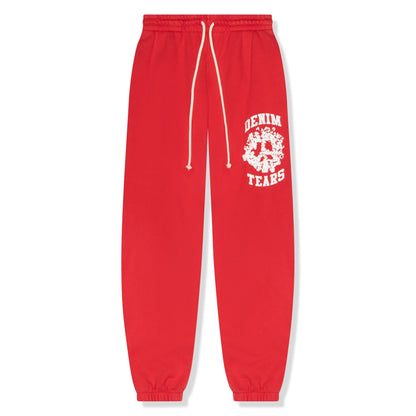 Denim Tears University Red Sweatpants