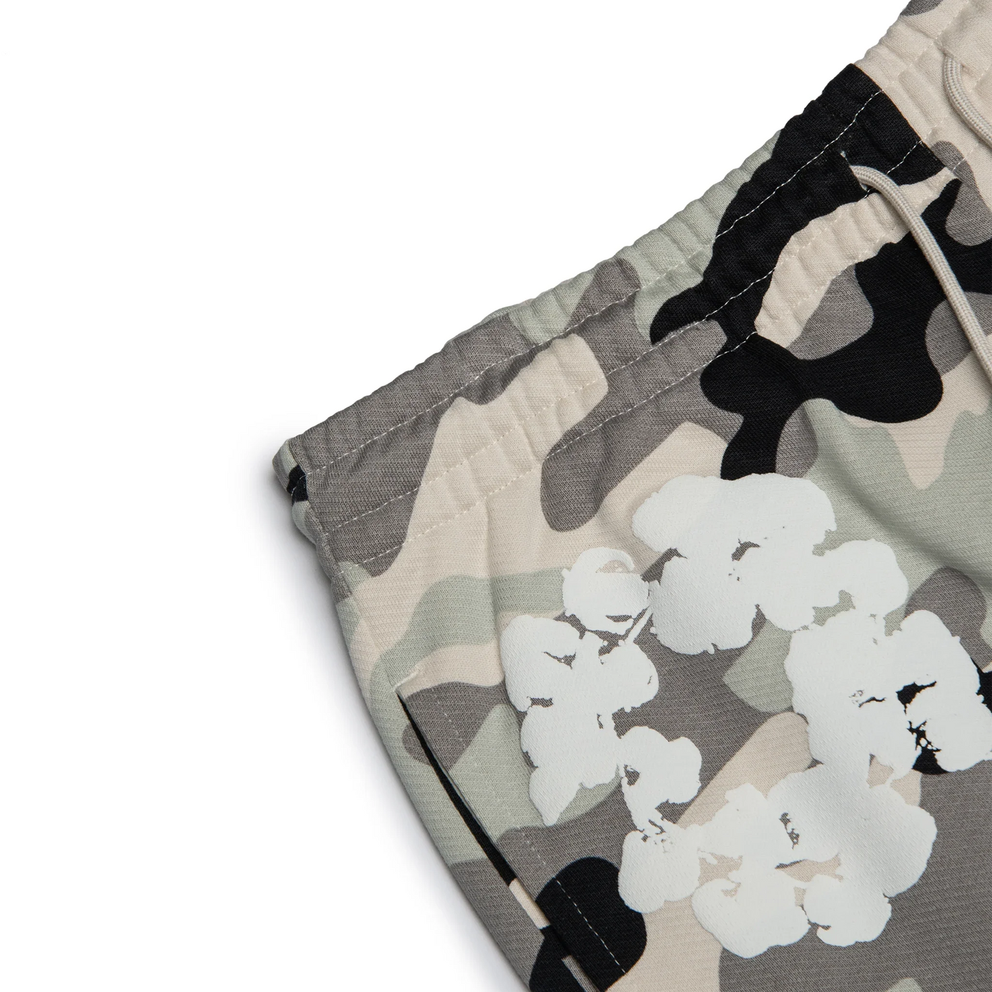 Denim Tears White Camo Cotton Wreath Sweatpants