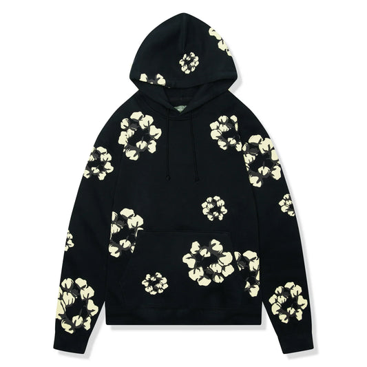 Denim Tears x CPFM Cactus Tears Wreath Black Hoodie