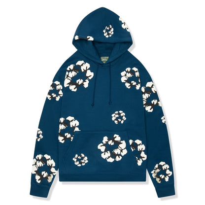 Denim Tears x CPFM Cactus Tears Wreath Navy Hoodie