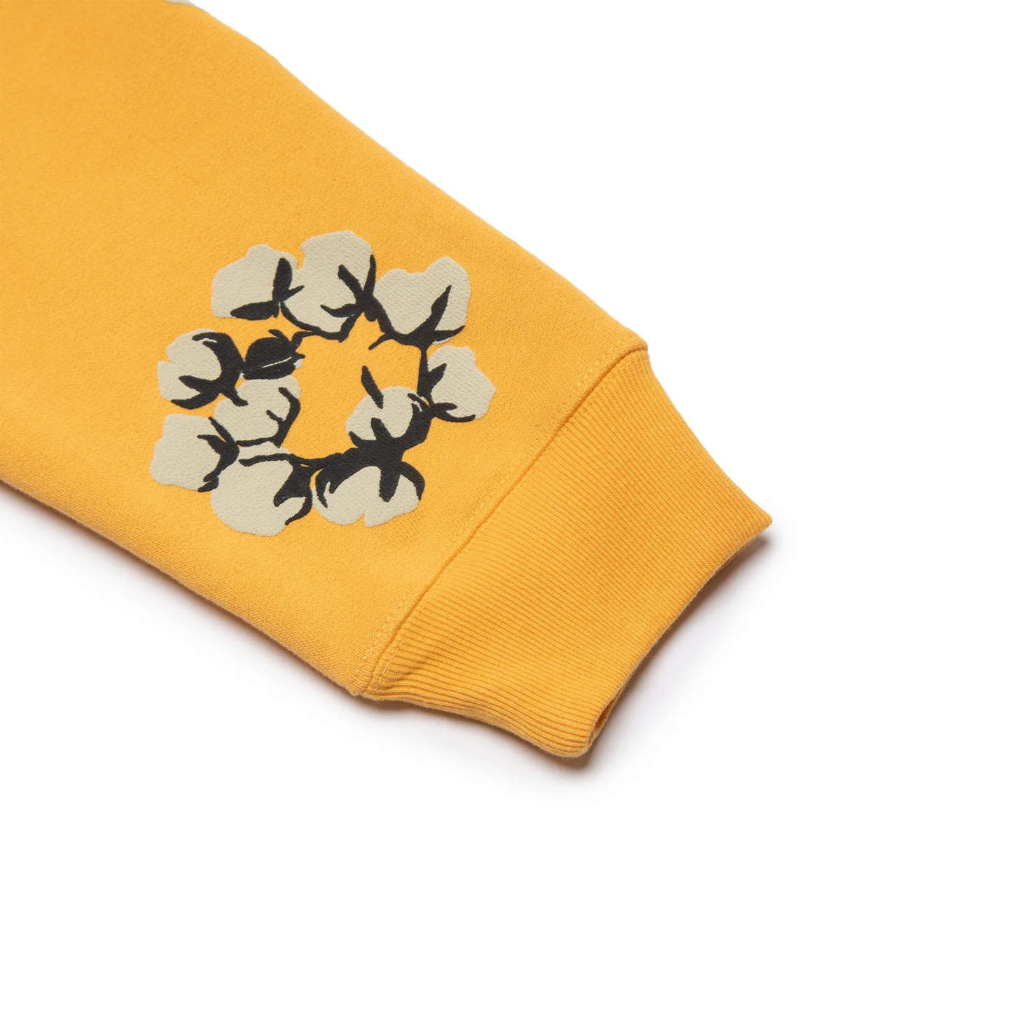 Denim Tears x CPFM Cactus Tears Wreath Yellow Hoodie