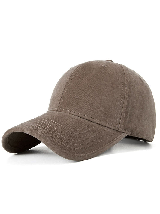 Casual Sports Solid Color Baseball Cap