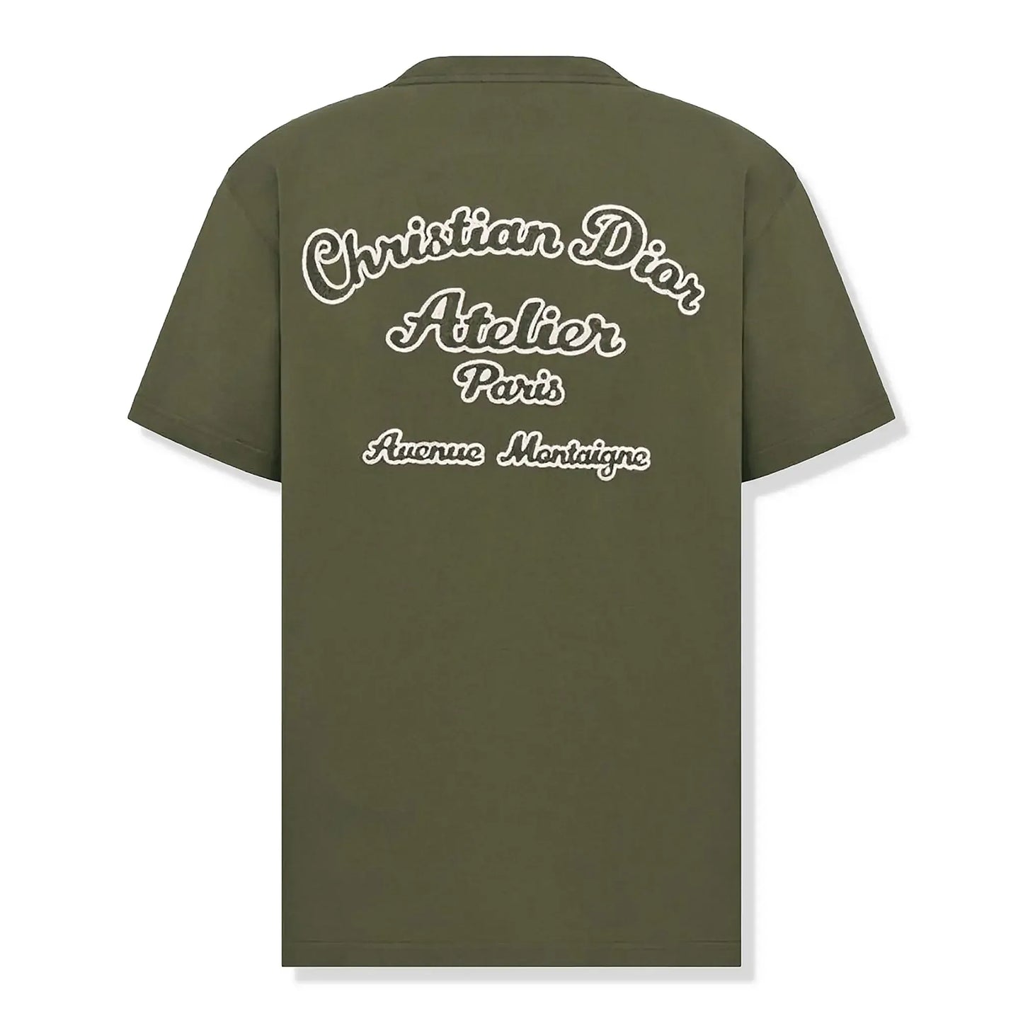 Dior 'Christian Dior Atelier' Relaxed Fit Khaki T Shirt