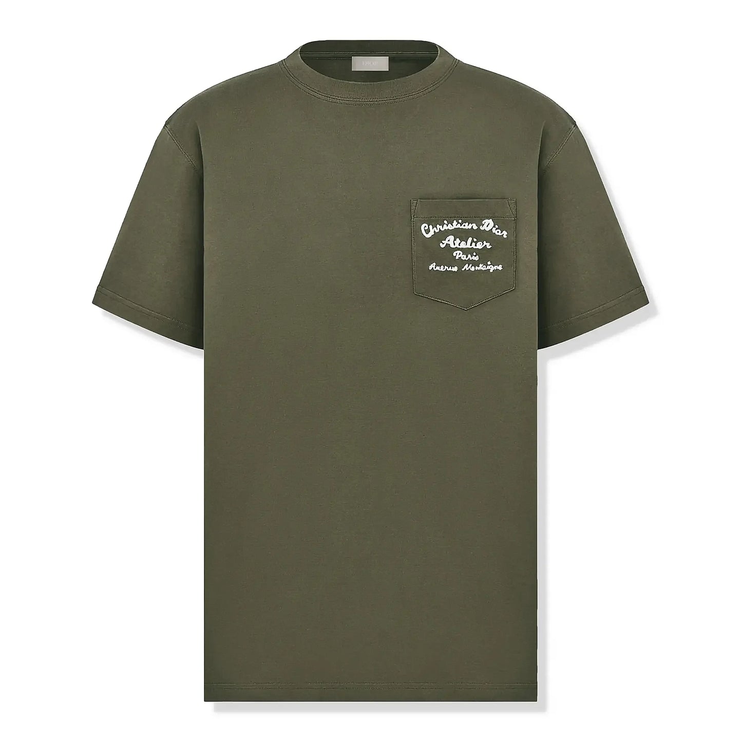 Dior 'Christian Dior Atelier' Relaxed Fit Khaki T Shirt