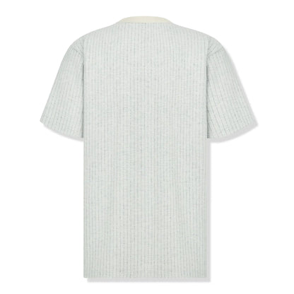 Dior Atelier Striped Chest Logo Grey T Shirt