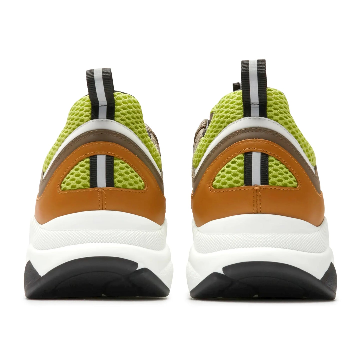 Dior B22 Brown Lime Green Trainer