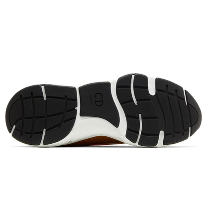 Dior B22 Ebony Camel Yellow Calfskin Trainer