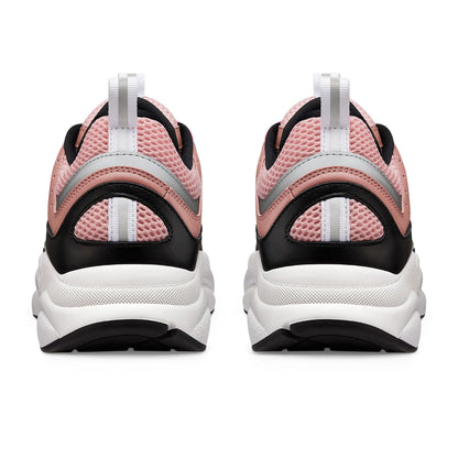 Dior B22 Pink White Black Calfskin Trainer