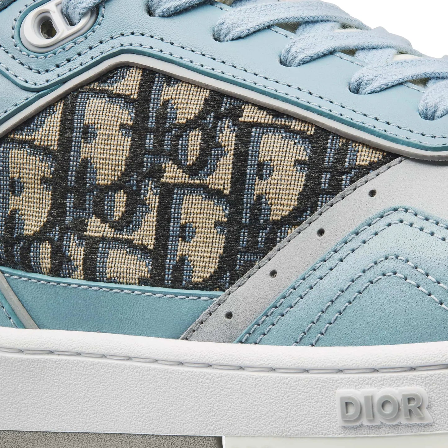 Dior B27 Oblique Light Blue White Low Top Sneaker