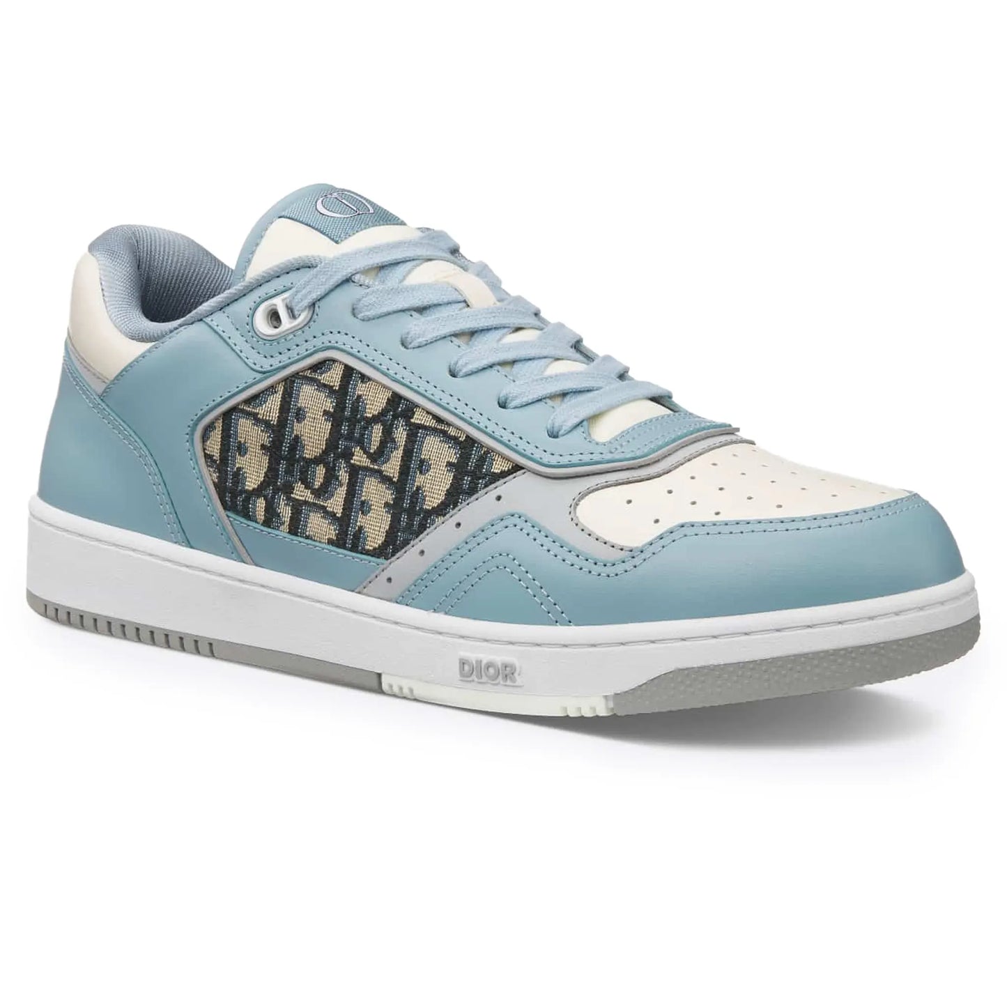 Dior B27 Oblique Light Blue White Low Top Sneaker