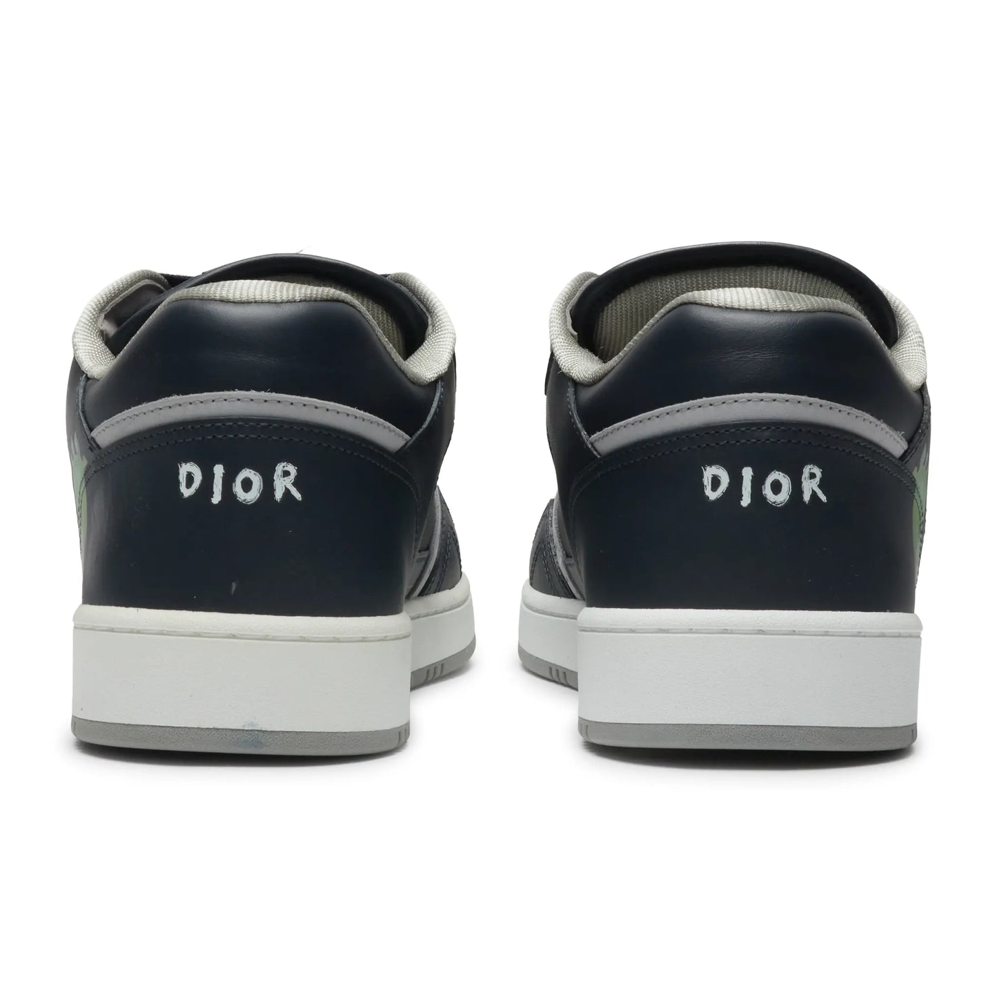 Dior B27 Otani Workshop Navy Smooth Calfskin Sneaker