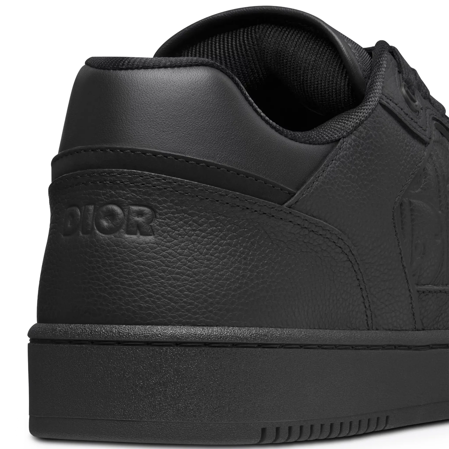 Dior B27 Uptown Black Grained Calfskin Sneaker
