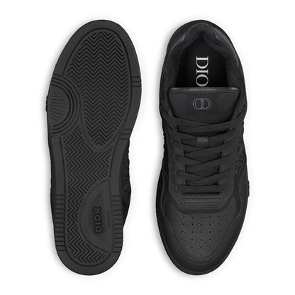 Dior B27 Uptown Black Grained Calfskin Sneaker