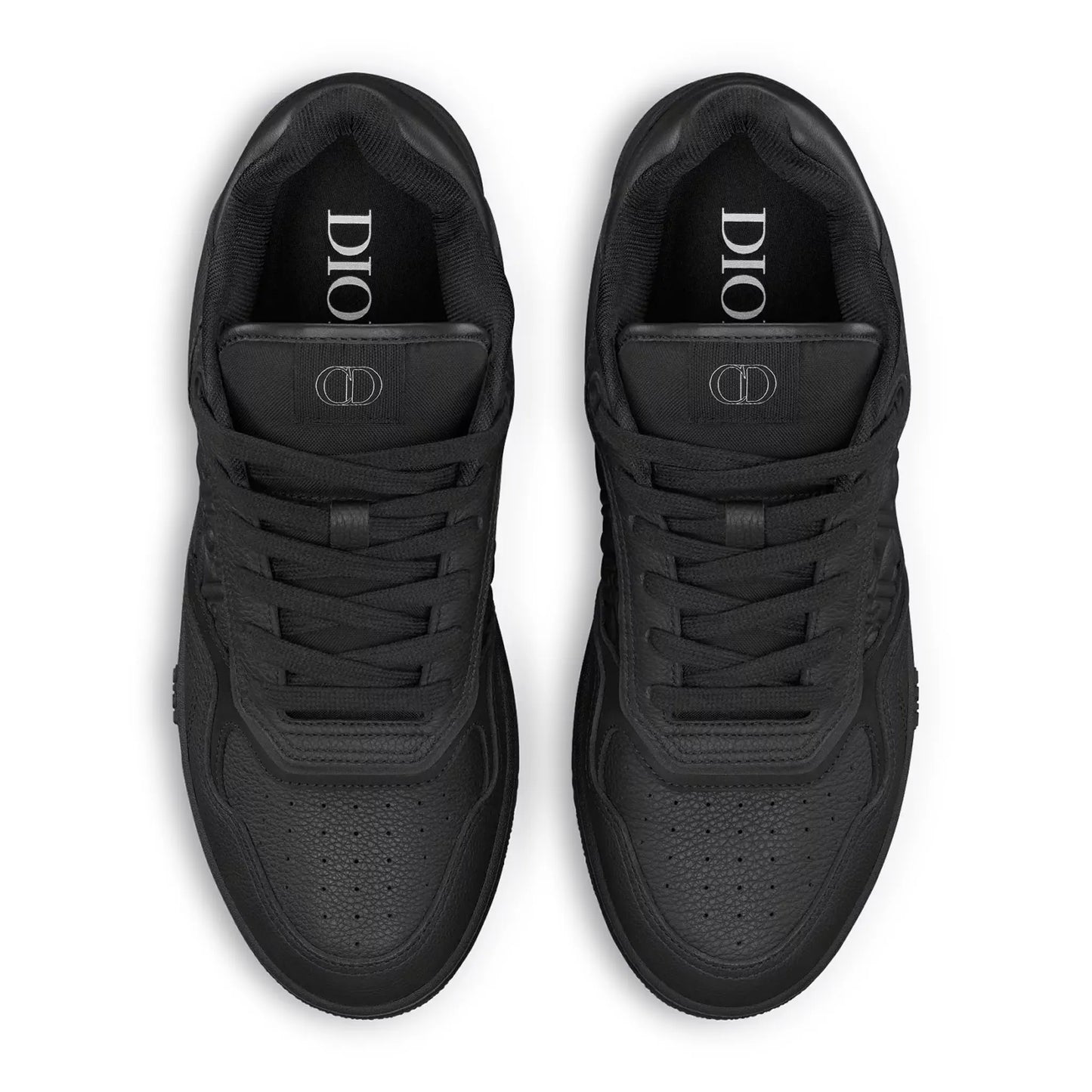Dior B27 Uptown Black Grained Calfskin Sneaker
