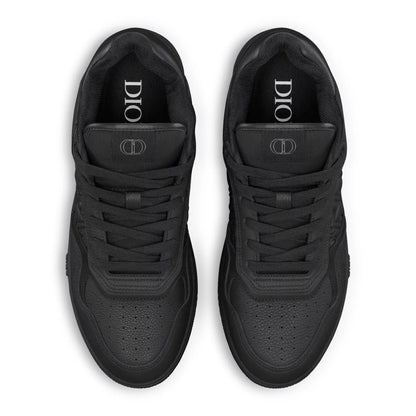 Dior B27 Uptown Black Grained Calfskin Sneaker