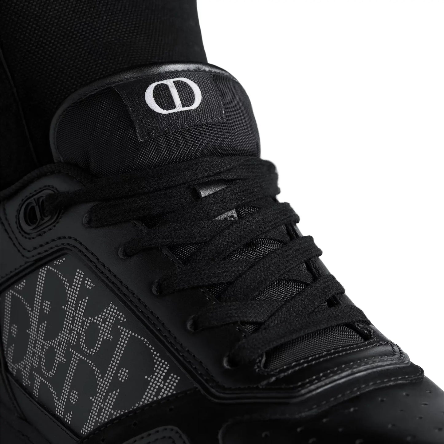 Dior B27 Uptown Black Smooth Calfskin Sneaker