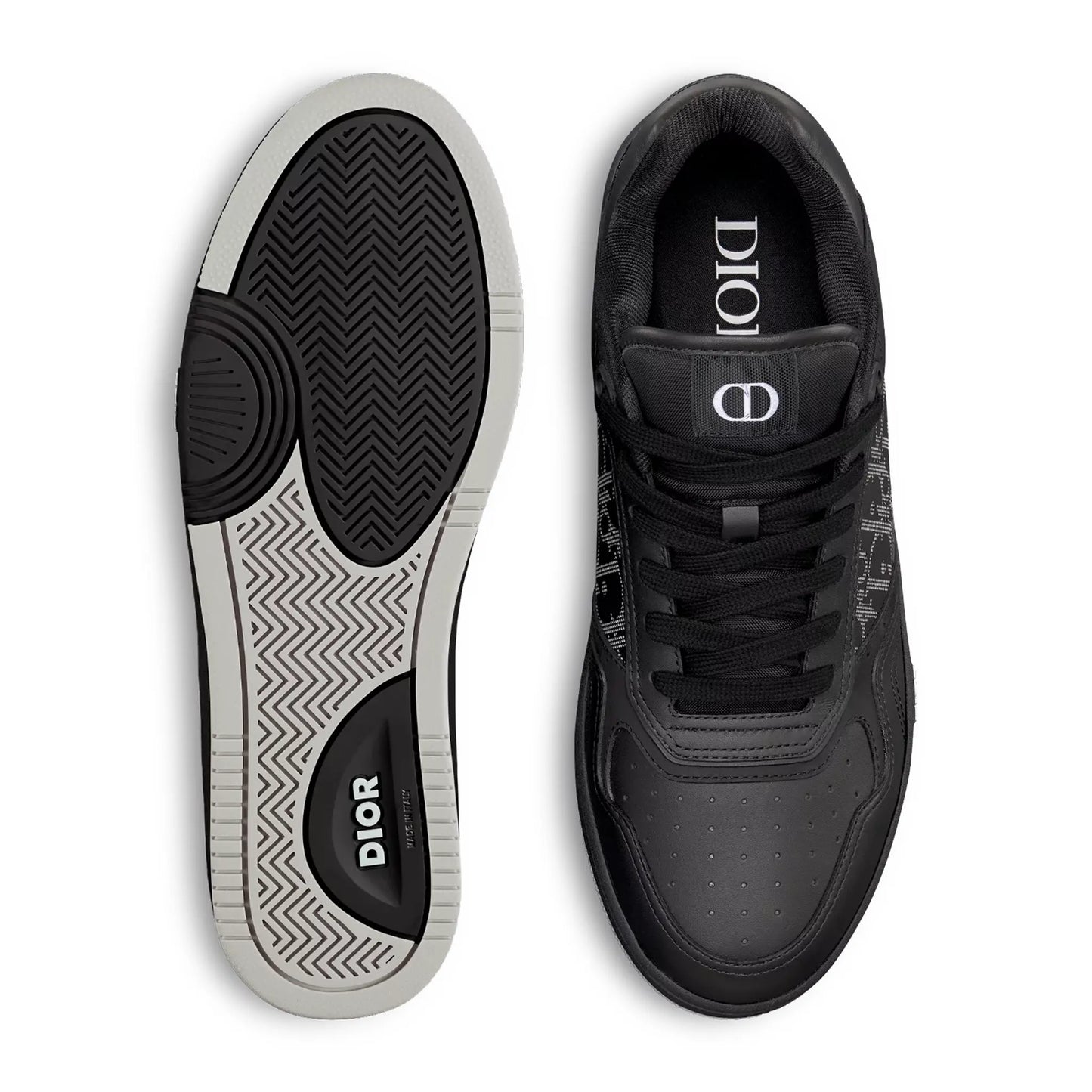 Dior B27 Uptown Black Smooth Calfskin Sneaker