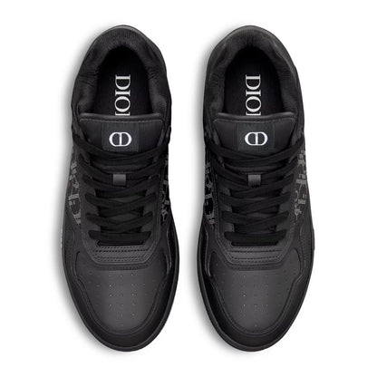 Dior B27 Uptown Black Smooth Calfskin Sneaker