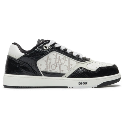 Dior B27 Uptown Black White Python Sneaker