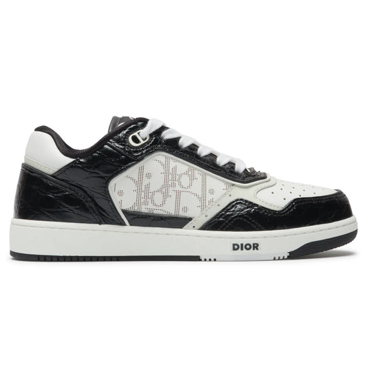 Dior B27 Uptown Black White Python Sneaker