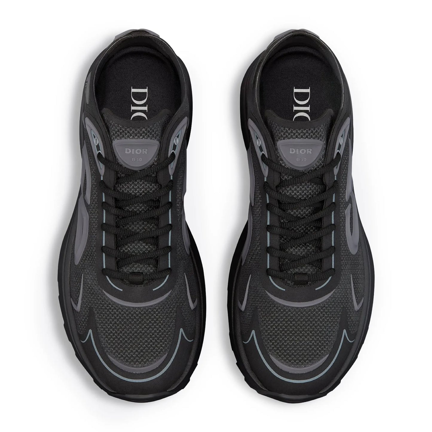 Dior B30 Countdown Nylon Tech Black Trainer