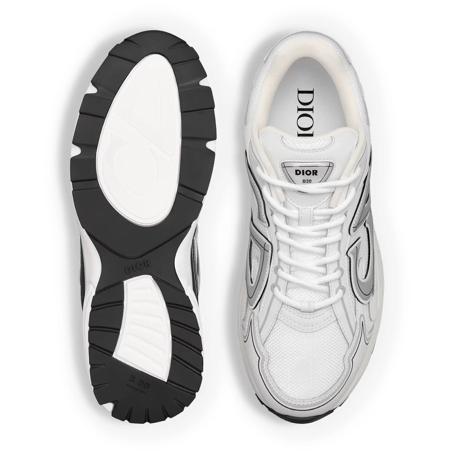 Dior B30 Countdown Mesh White Trainer