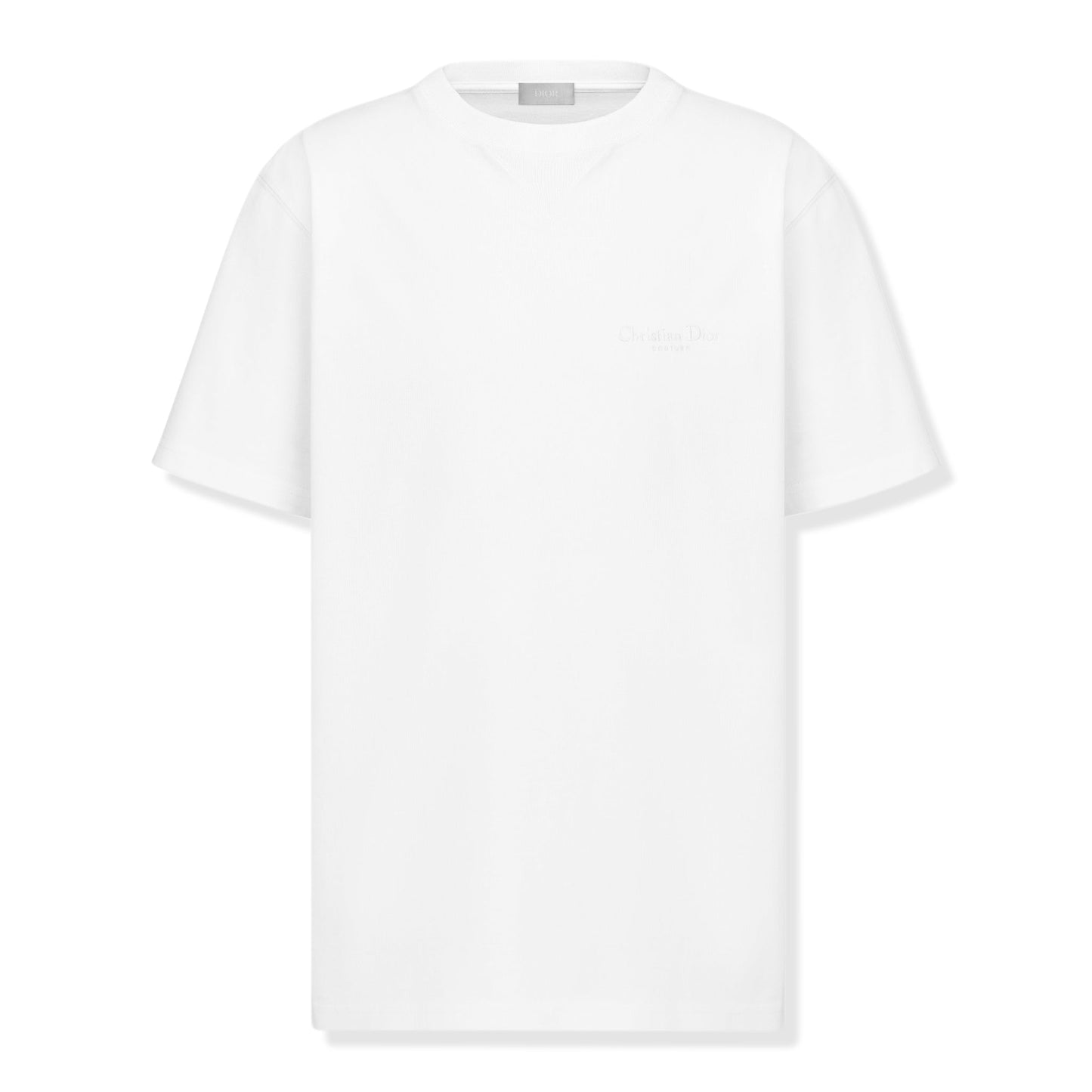 Dior 'Christian Dior Couture' Chest Logo Relaxed Fit T Shirt White