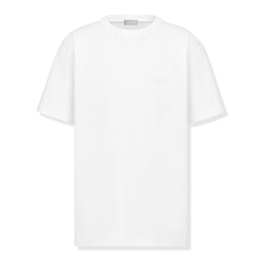Dior 'Christian Dior Couture' Chest Logo Relaxed Fit T Shirt White