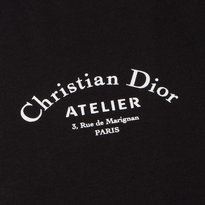 Dior Homme 'Christian Dior Atelier' Black T Shirt