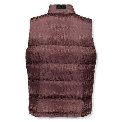 Dior Oblique Blouson Burgundy Gilet