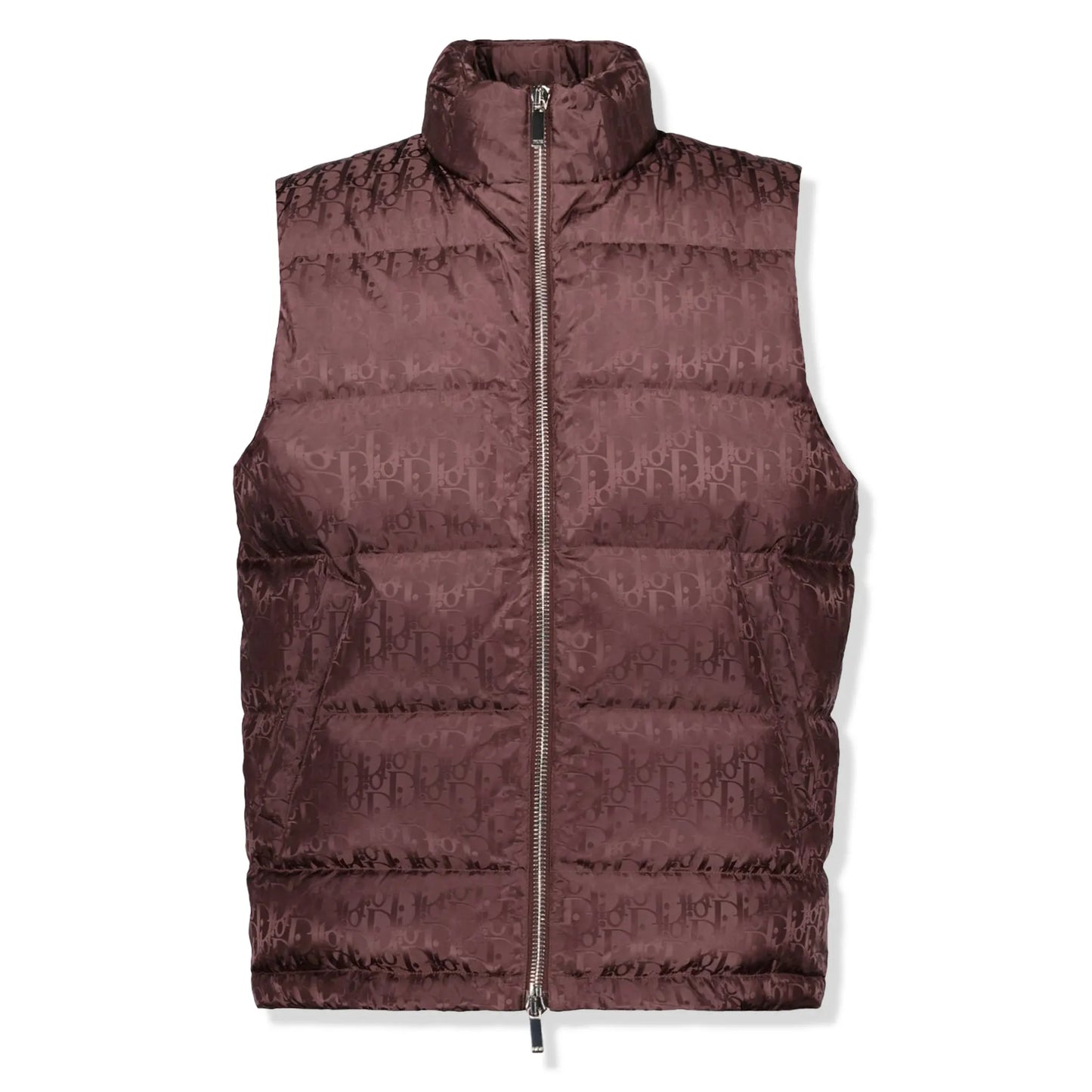 Dior Oblique Blouson Burgundy Gilet