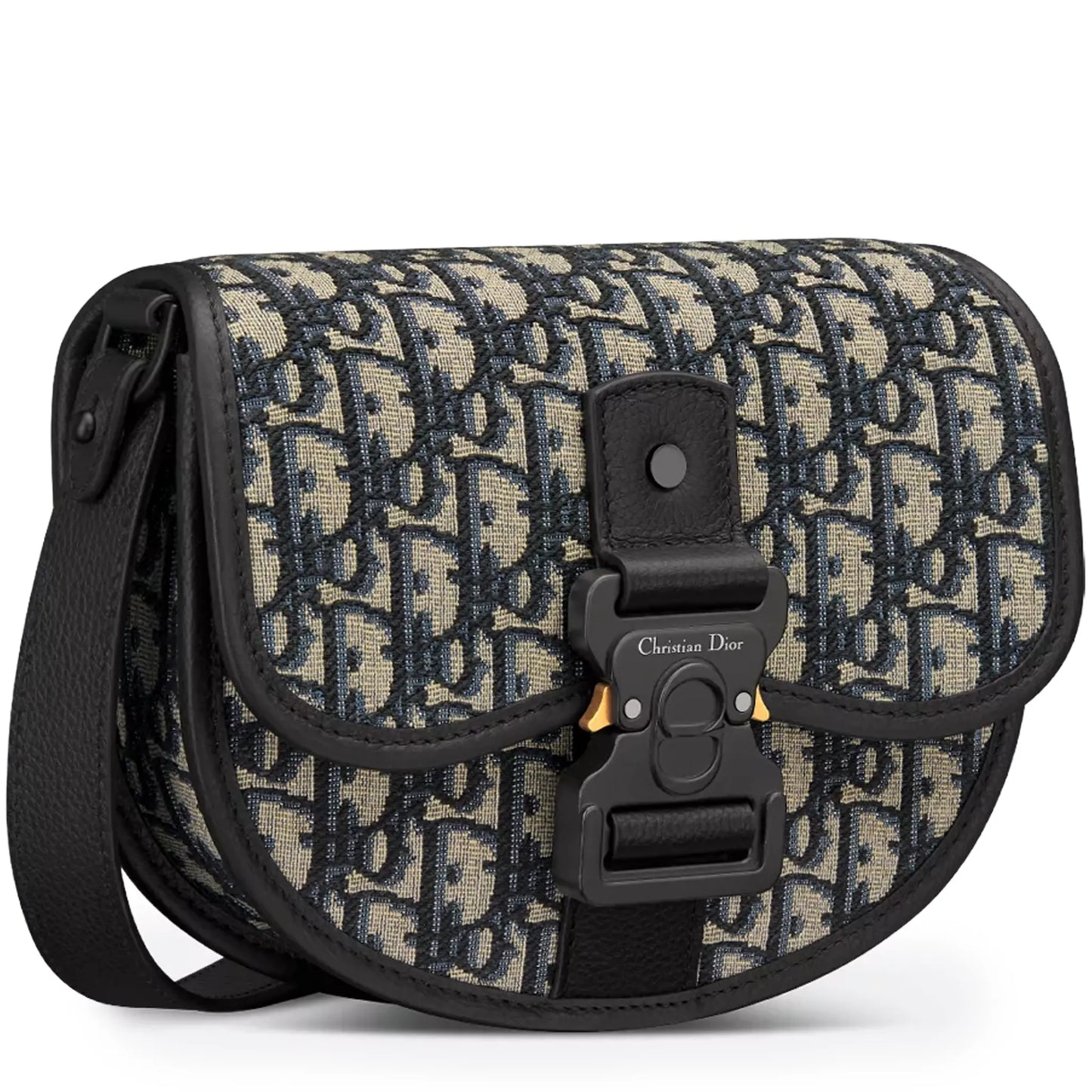 Dior Oblique Jacquard Mini Gallop Beige Bag With Strap