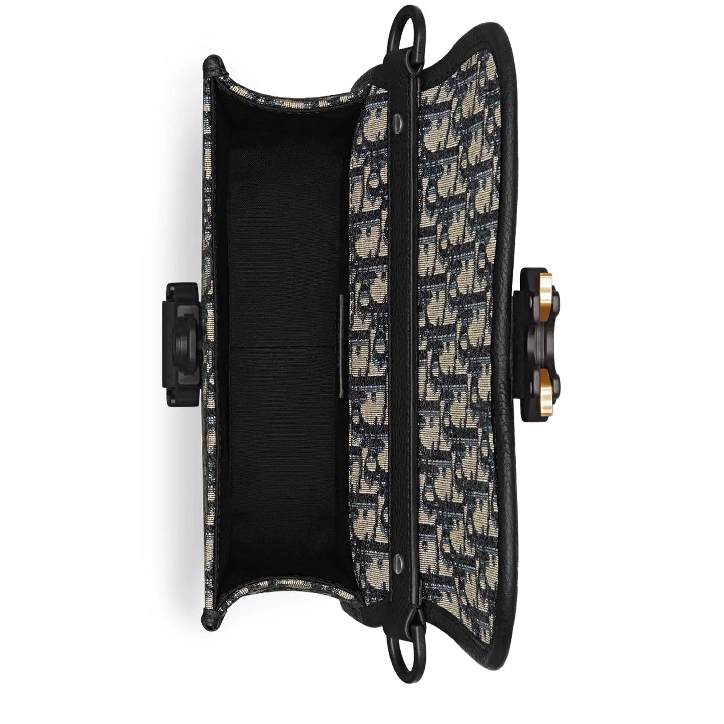 Dior Oblique Jacquard Mini Gallop Beige Bag With Strap