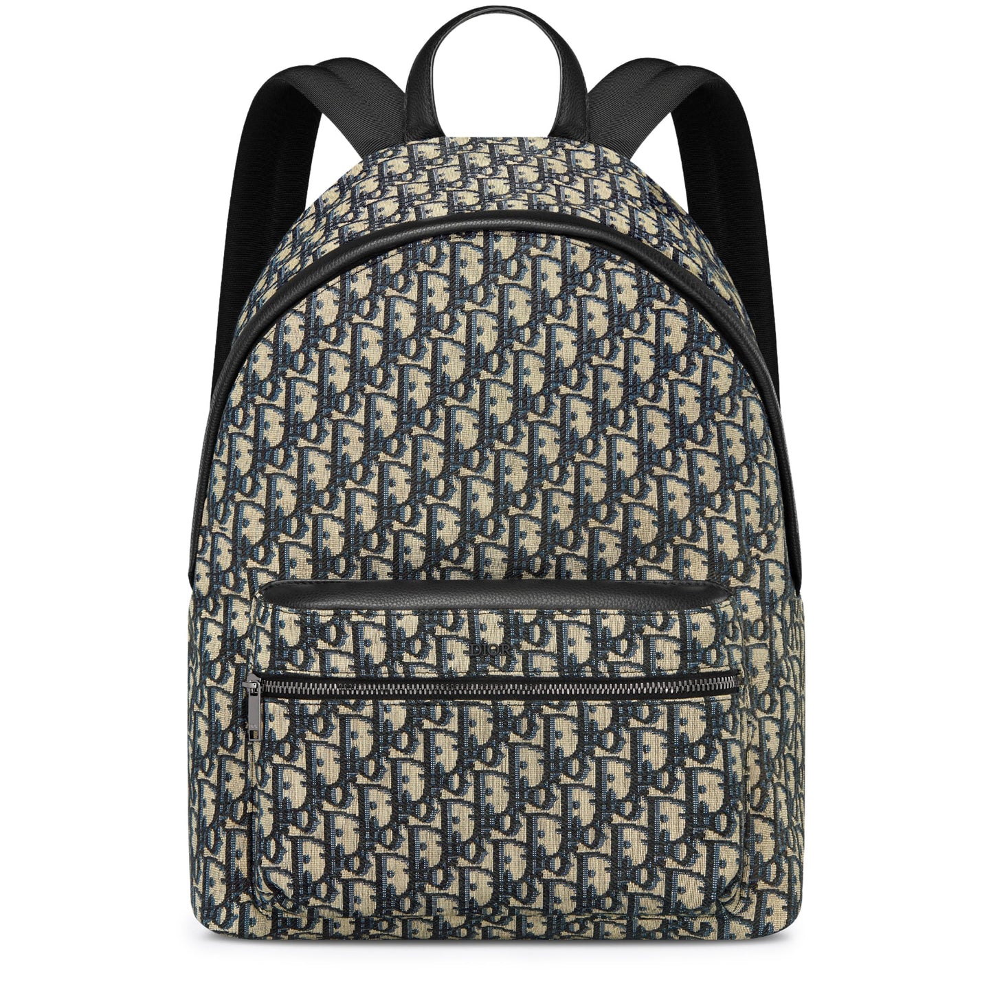 Dior Oblique Jacquard Rider Beige Black Backpack