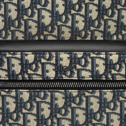 Dior Oblique Jacquard Rider Beige Black Backpack