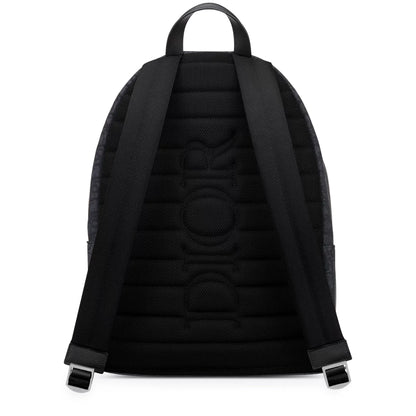 Dior Oblique Jacquard Rider Black Backpack