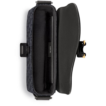 Dior Small Saddle Messenger Bag Black With Flap