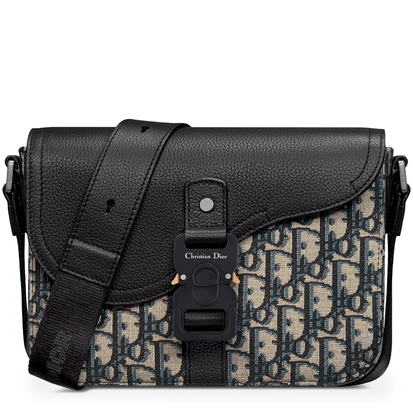 Dior Small Saddle Messenger Beige Bag With Flap