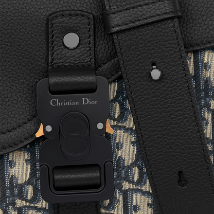 Dior Small Saddle Messenger Beige Bag With Flap