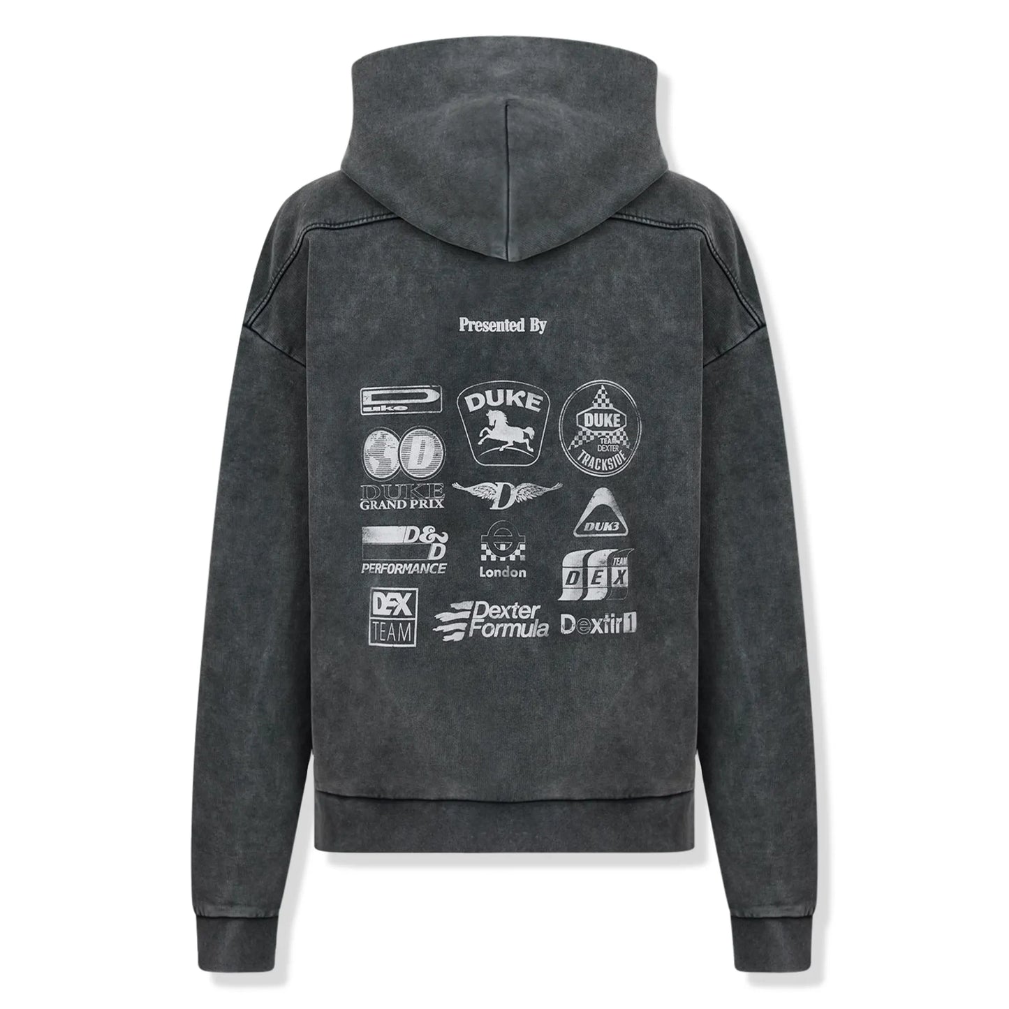 Duke And Dexter DkeDex Sponsors Vintage Black Hoodie