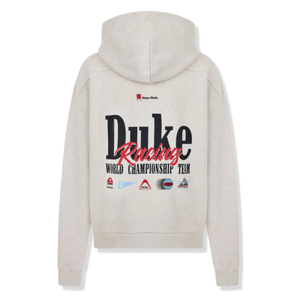 Duke And Dexter World Championship Oat Marl White Hoodie