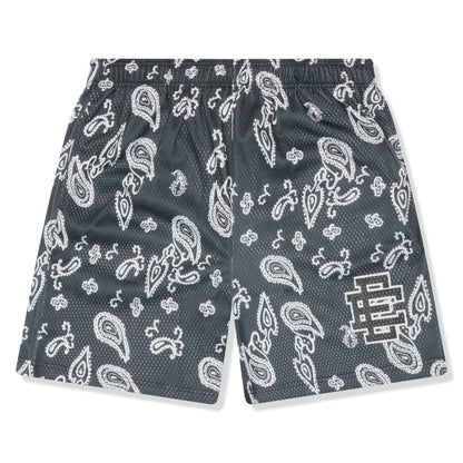 Eric Emanuel EE Basic Black Bandana Shorts