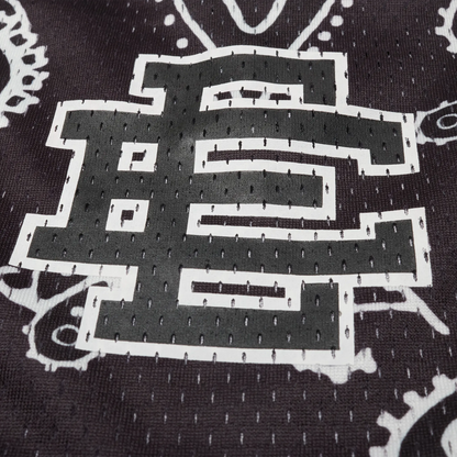 Eric Emanuel EE Basic Black Paisley Shorts