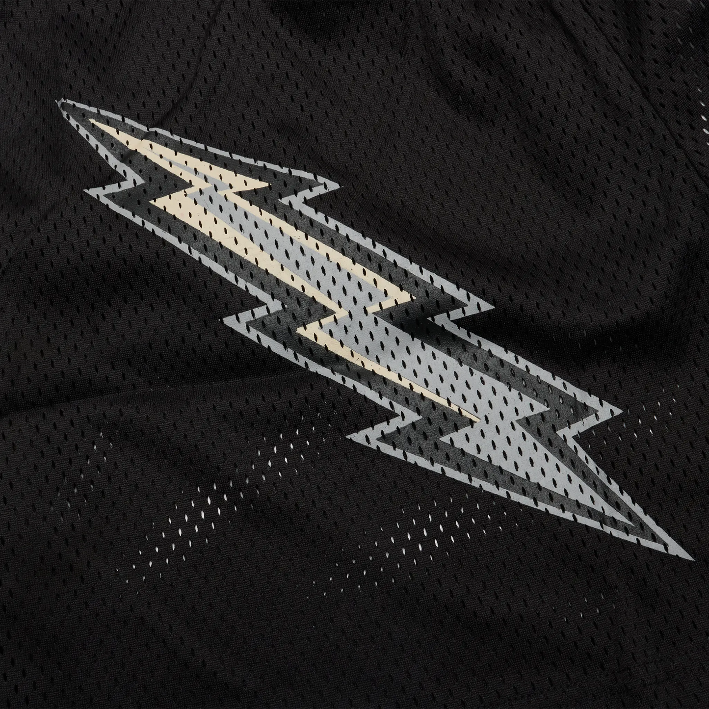 Eric Emanuel EE Lightning Bolt Grey Black Shorts