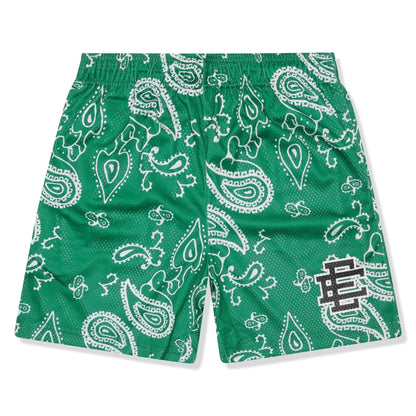 Eric Emanuel EE Basic Green Bandana Shorts