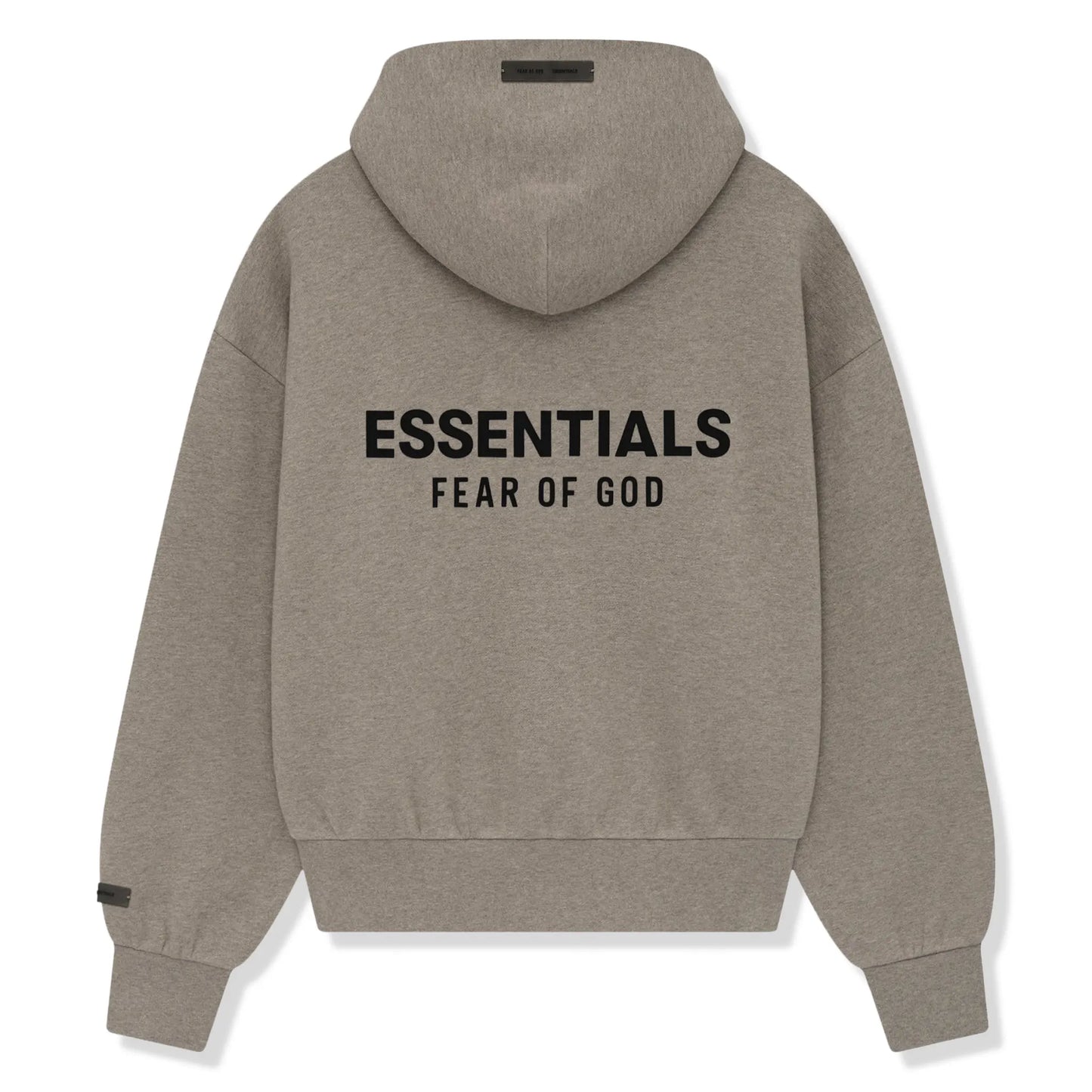 Fear Of God Essentials Classic Hood Homestead Heather Zip-Up Hoodie